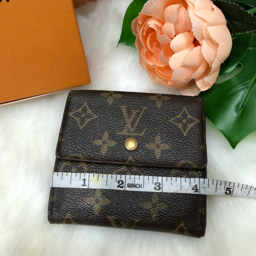 AUTH Louis Vuitton Monogram Compact Wallet